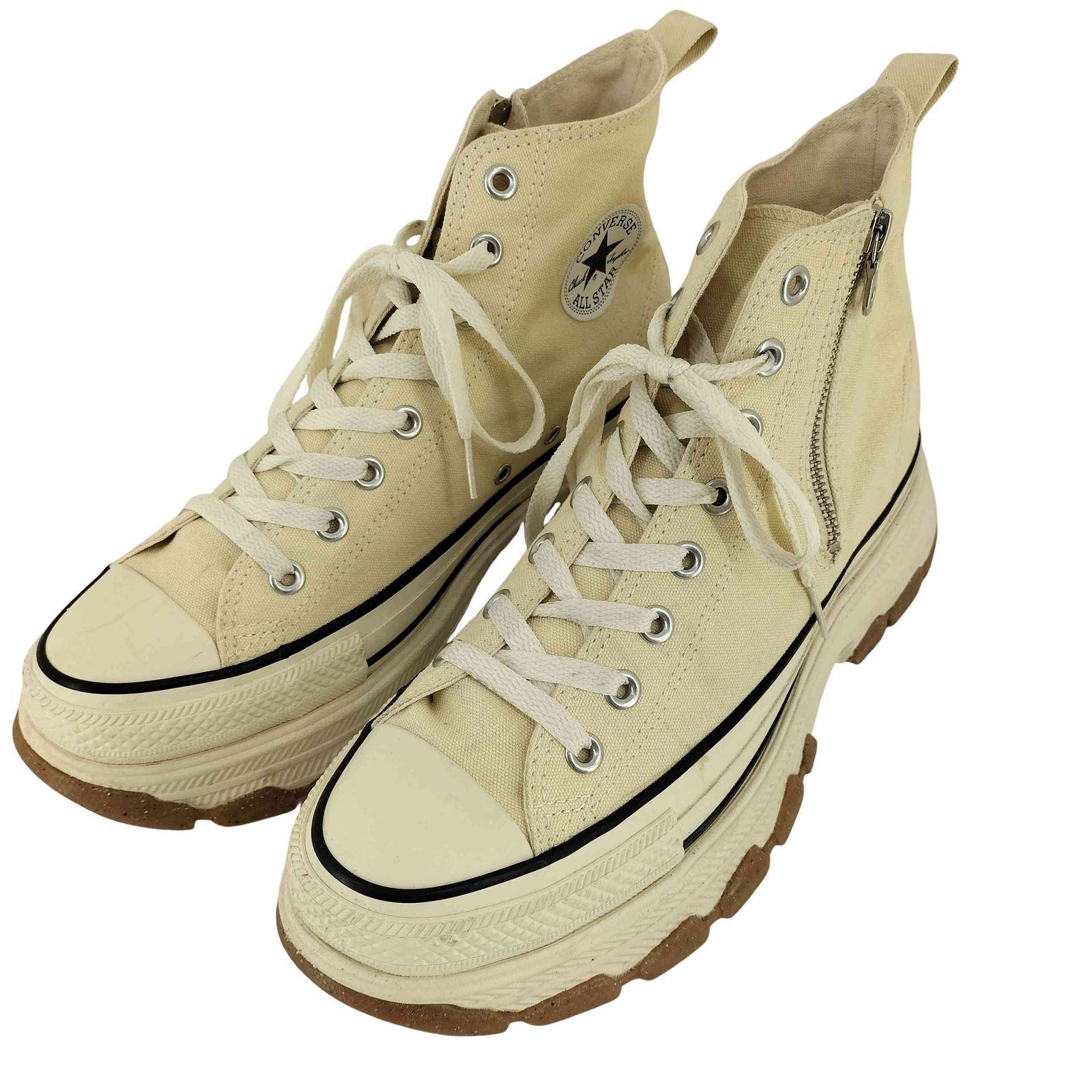 コンバースオールスター CONVERSE ALLSTAR TREKWAVE Z HI トレック ウェーブ ハイ サイドジップ ハイカット キャンバス スニーカー メンズ JPN：27.5
