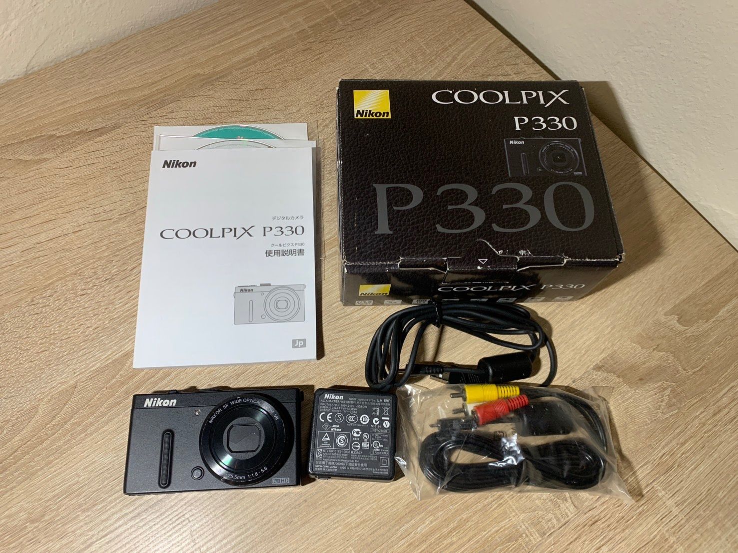 2748 Nikon COOLPIX P330 ブラック ジャンク品 デジカメ【宅】