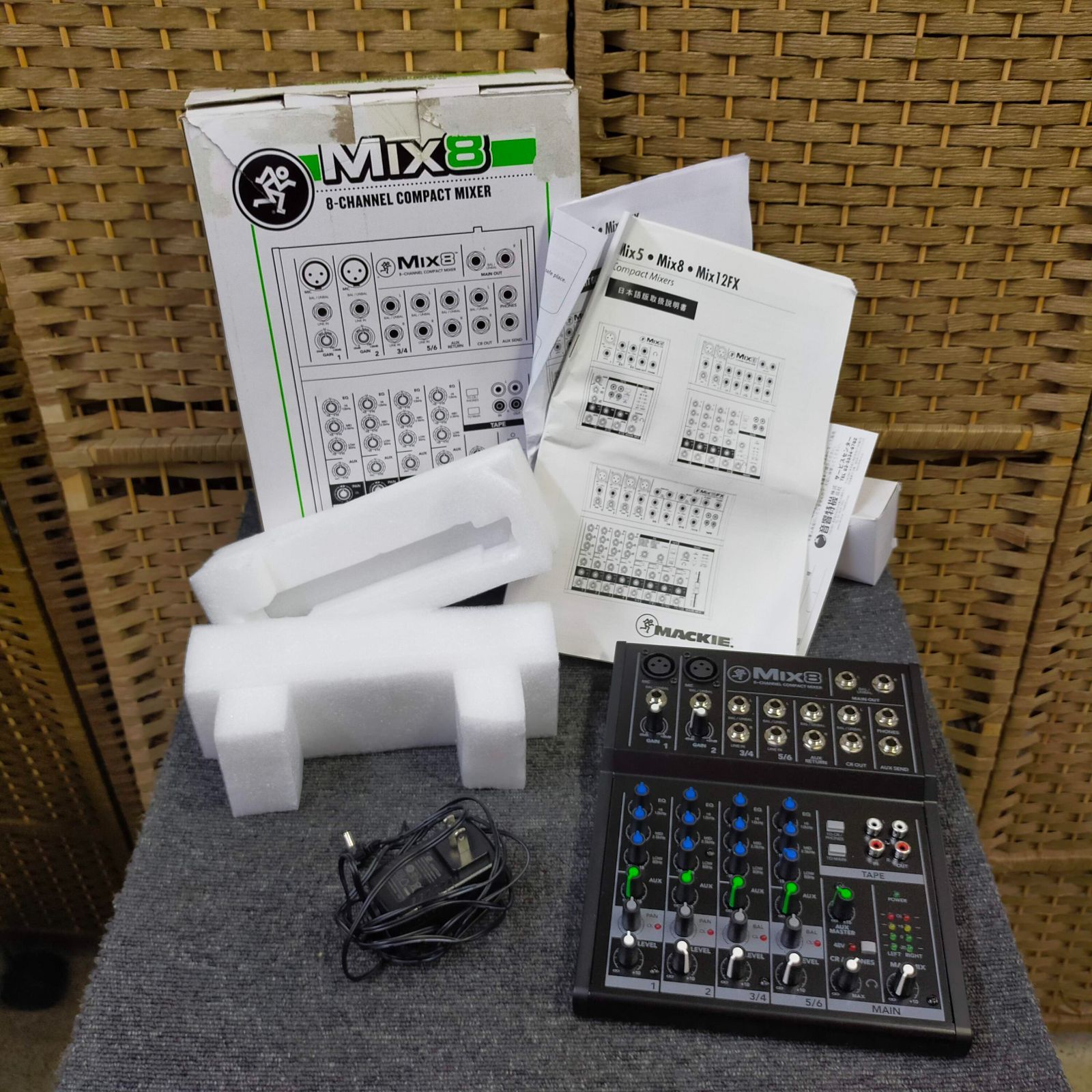 マッキー 混練機 小型 Mackie マッキー Mix12FX 12コンパクトアナログ