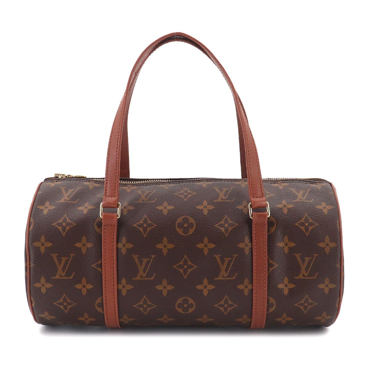 美品 ルイ ヴィトン LOUIS VUITTON モノグラム パピヨン 30 ハンド バッグ M51365 ゴールド 金具 Papillon 30 90324946