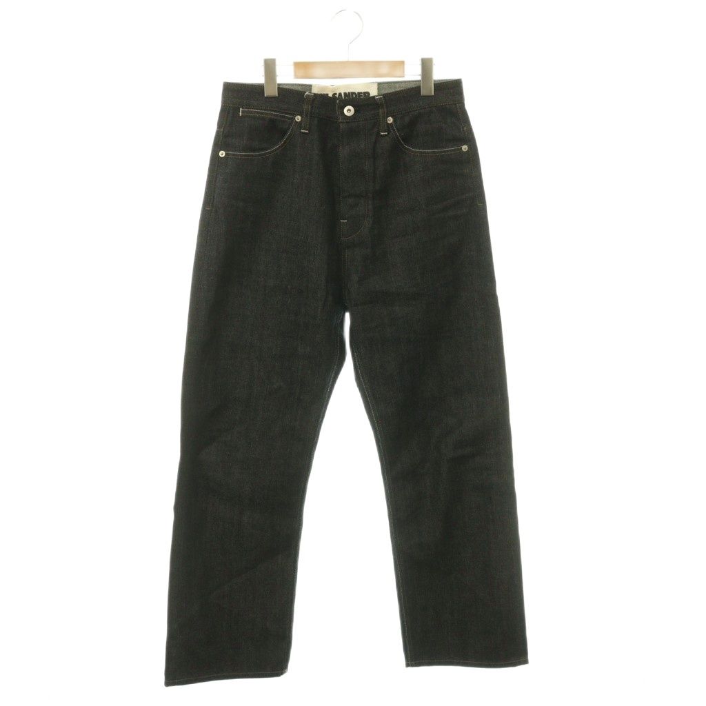 ジルサンダー JIL SANDER 23AW W DENIM TROUSER 01 LOOSE デニム パンツ ジーンズ ストレート ボタンフライ 28 インディゴ /CX ■OS ■AD