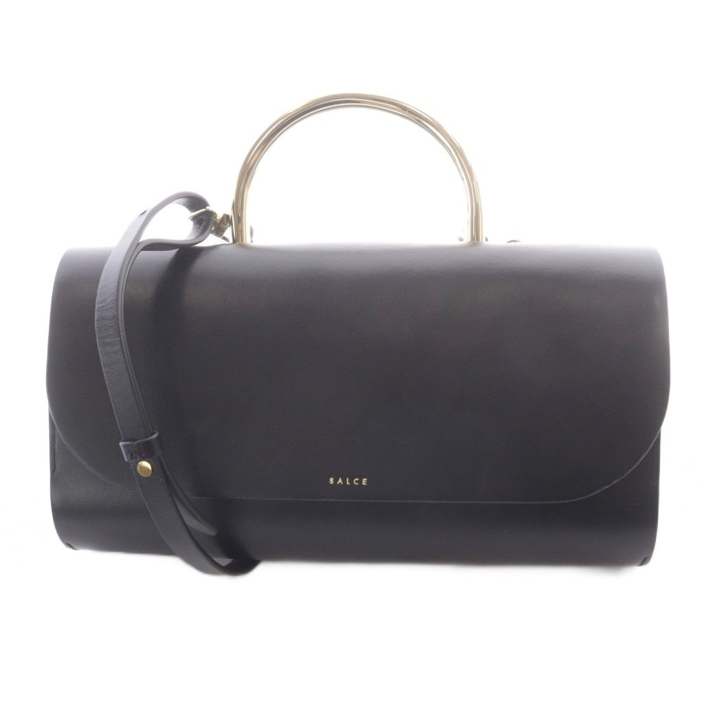 サルチェ SALCE 25AW BAG PITUS METAL BIG バッグ ショルダーバッグ 2way レザー 黒 ブラック 21,675円