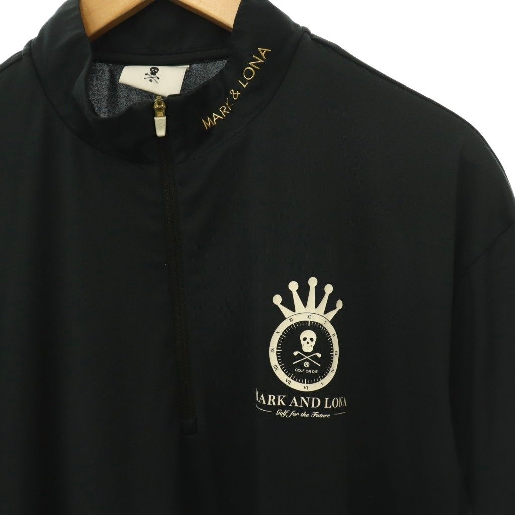マーク＆ロナ MARK&LONA MOTION FIT 1/4 ZIP TOP トップ カットソー