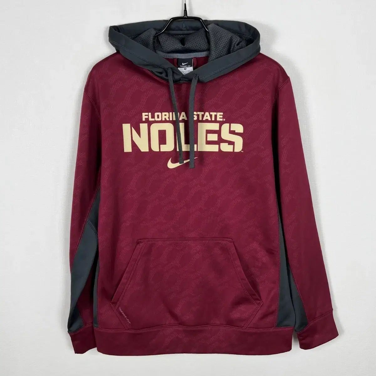 ナイキ サーマフィット フロリダ FSU バーガンディ フーデッド Tシャツ 長袖 Tシャツ メンズM 95 ラデン ヴィンテージ 6,887円