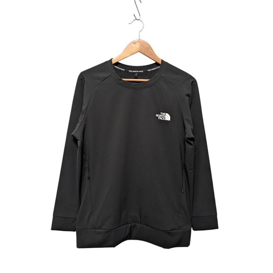 THE NORTH FACE ザ・ノース・フェイス エイペックスサーマルクルー スウェット APEX Thermal Crew NP72072 ブラック系 ポリエステル サイズS G00150