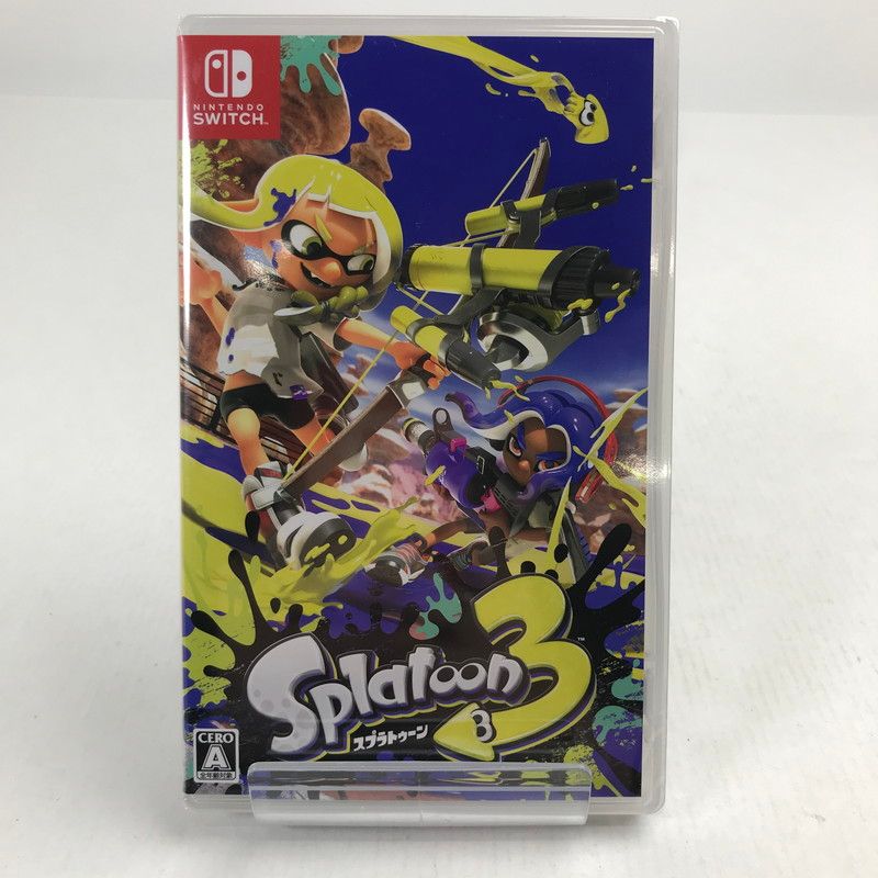中古美品】 未開封 スプラトゥーン3 Nintendo Switch ニンテンドー