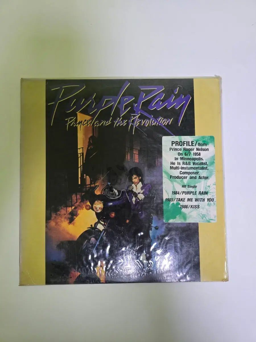 王子 PURPLE パープル レーン アルバム LP 新品 韓国国内 ライセンス