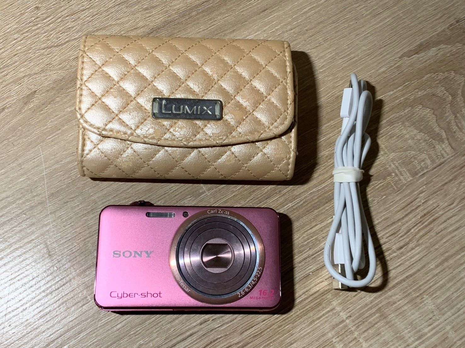2761 Sony Cyber-Shot DSC-WX70 ピンク 動作確認済み デジカメ【ネ】
