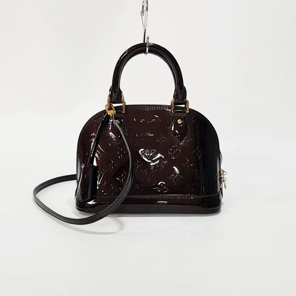正規品) Louis Vuitton ルイヴィトン モノグラム ヴェルニ アルバ BB トートバッグ