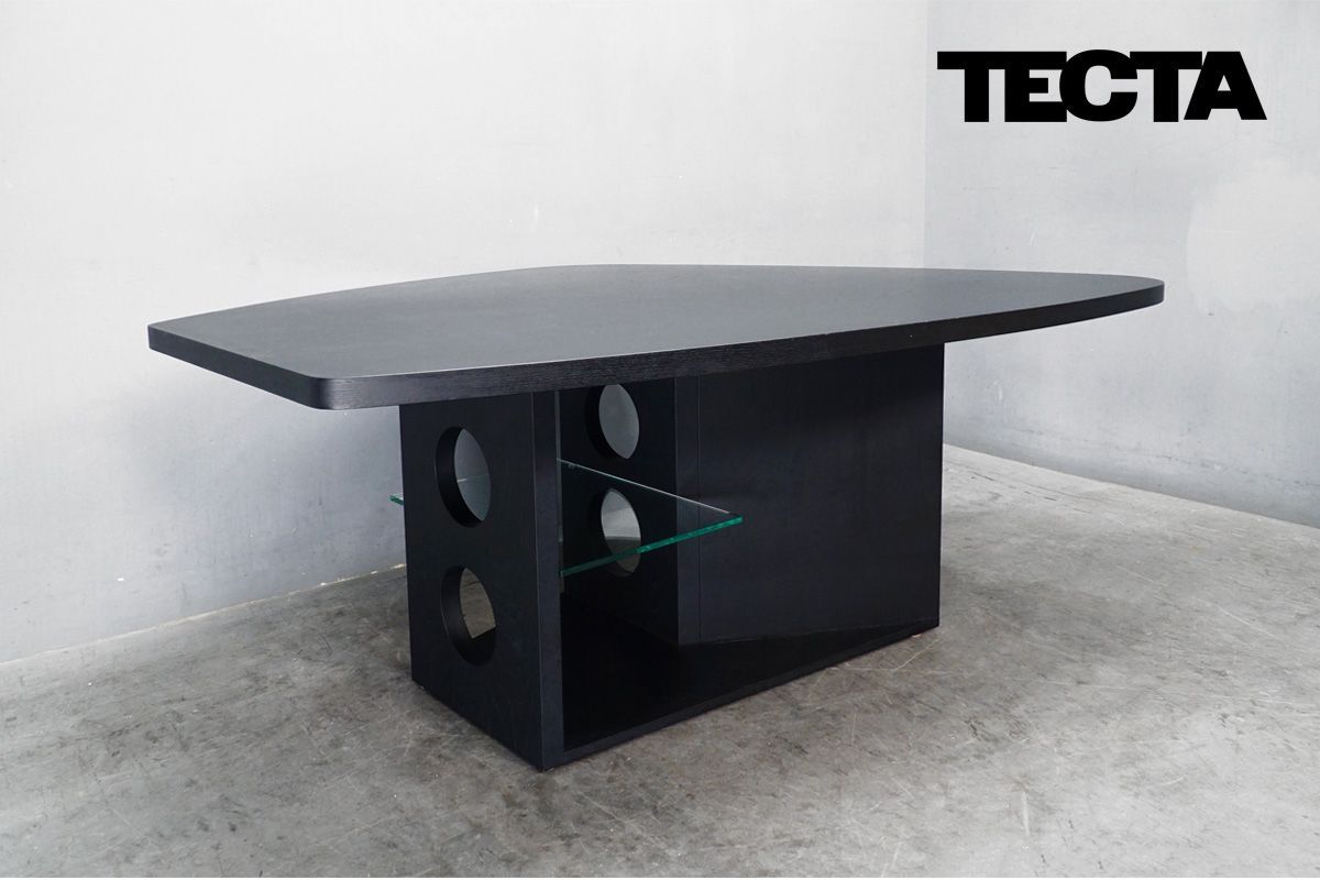 受注生産「JAPAN BLACK塗装」TECTA(テクタ) M21-1 ダイニングテーブル アッシュ材 ACTUS(アクタス)81.4万020722