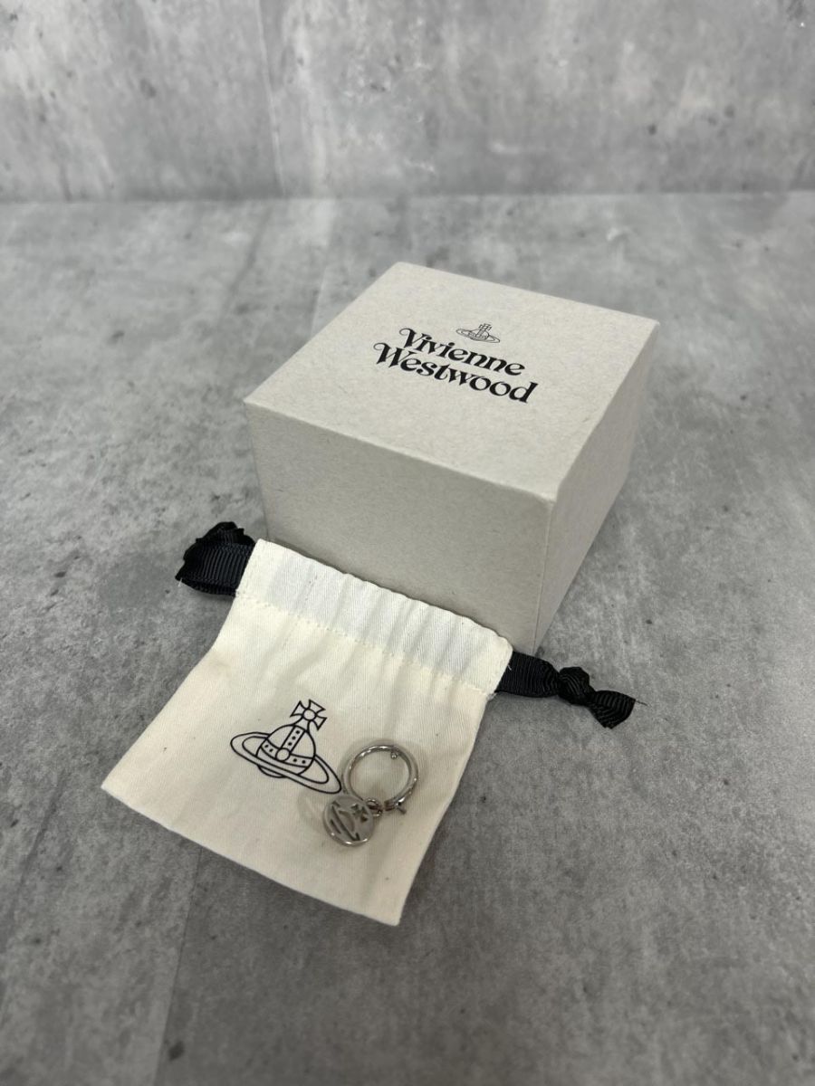 Vivienne Westwood ヴィヴィアンウエストウッド シングル フープピアス man dario ピアス シルバー ■■◎メンズ