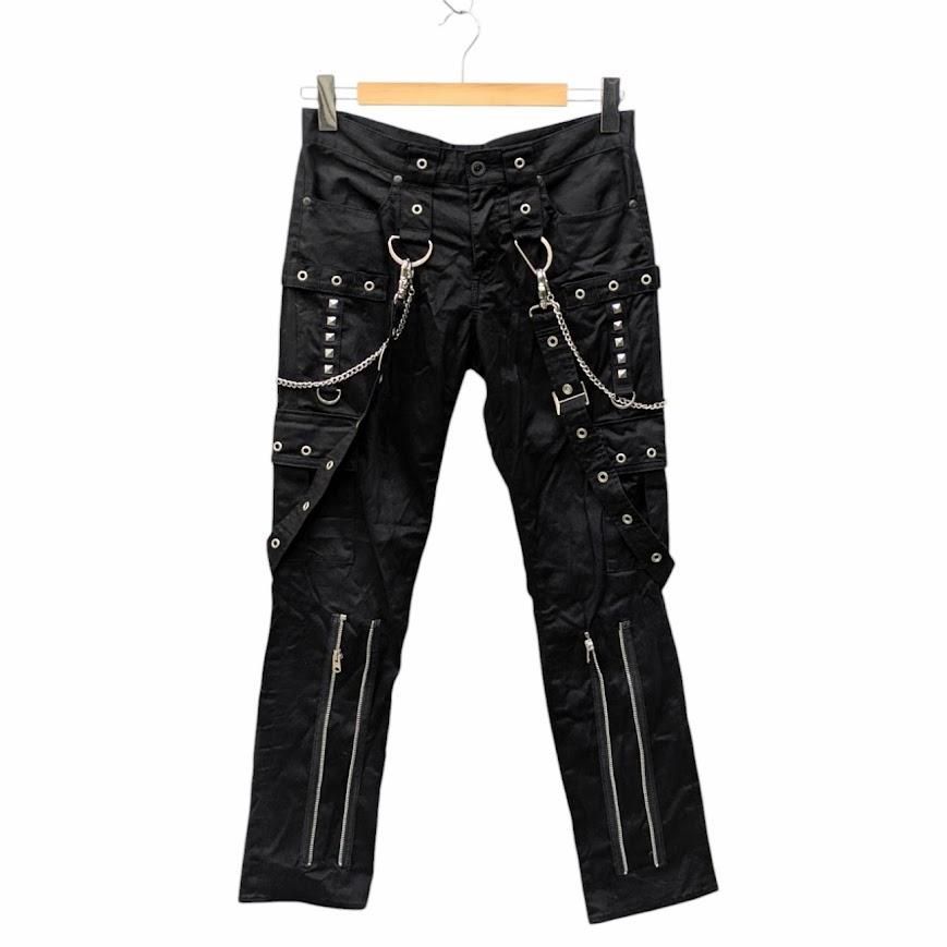 CIVARIZE シヴァーライズ サスペンダー付きボンテージスキニーカーゴ