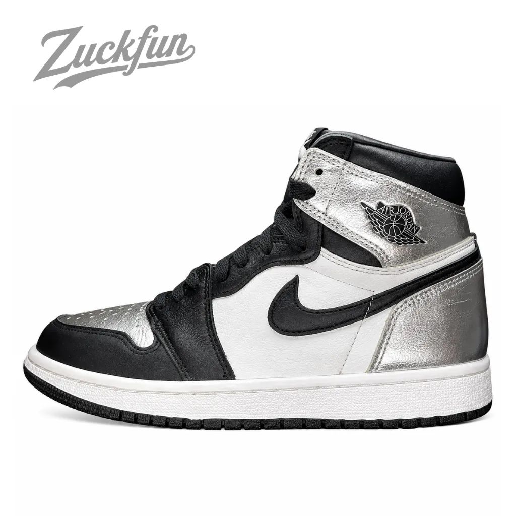 NIKE AIR JORDAN 1 RETRO HIGH OG SILVER TOE エア ジョーダン 1 ハイ カット メタリック シルバー ブラック ホワイト 黒 白 レディース ナイキ スニーカー 23 cm U11507 14,235円