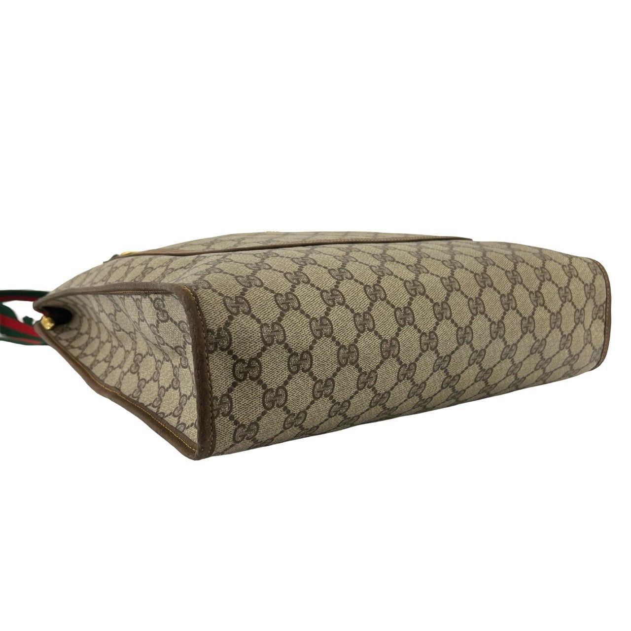 GUCCIトートバッグ シェリーライン 極 美品 GUCCI グッチ オールドグッチ ヴィンテージ シェリーライン GG