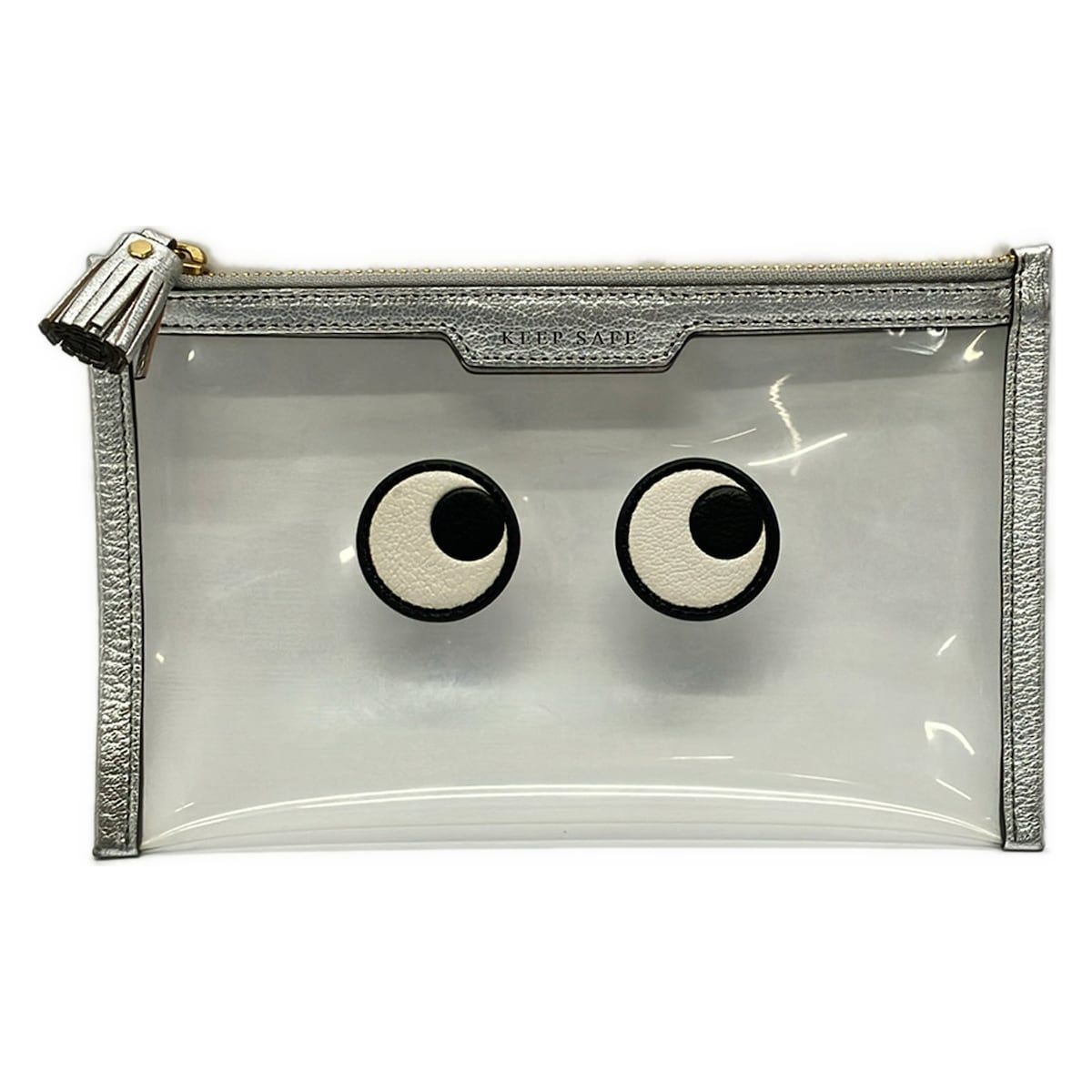 Anya Hindmarch(アニヤハインドマーチ) ポーチ美品 - 180313 クリア