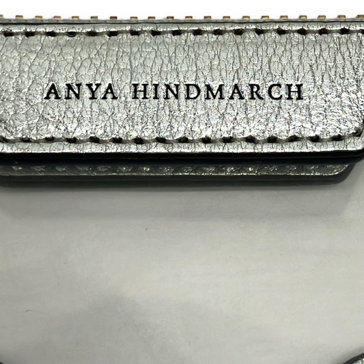 Anya Hindmarch(アニヤハインドマーチ) ポーチ美品 - 180313 クリア