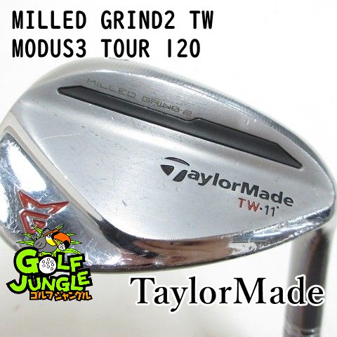 【中古】ウェッジ テーラーメイド MILLED GRIND2 TW MODUS3 TOUR 120 S 60 ウエッジ スチールシャフト おすすめ メンズ 右[4320]