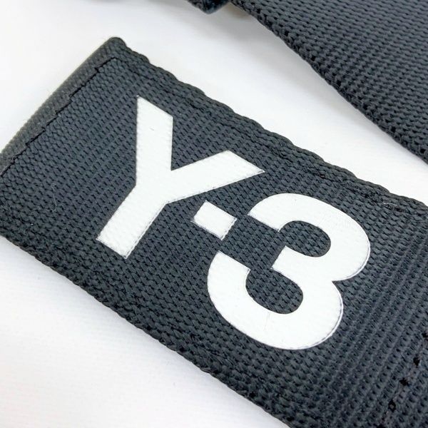 Y-3 ワイスリー ベルト ロゴ刺繍 ウェブベルト ナイロン ダブルDリング