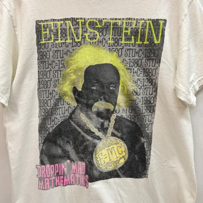 ステューシー 00s EINSTEIN GREAT MINDS アインシュタイン Tシャツ