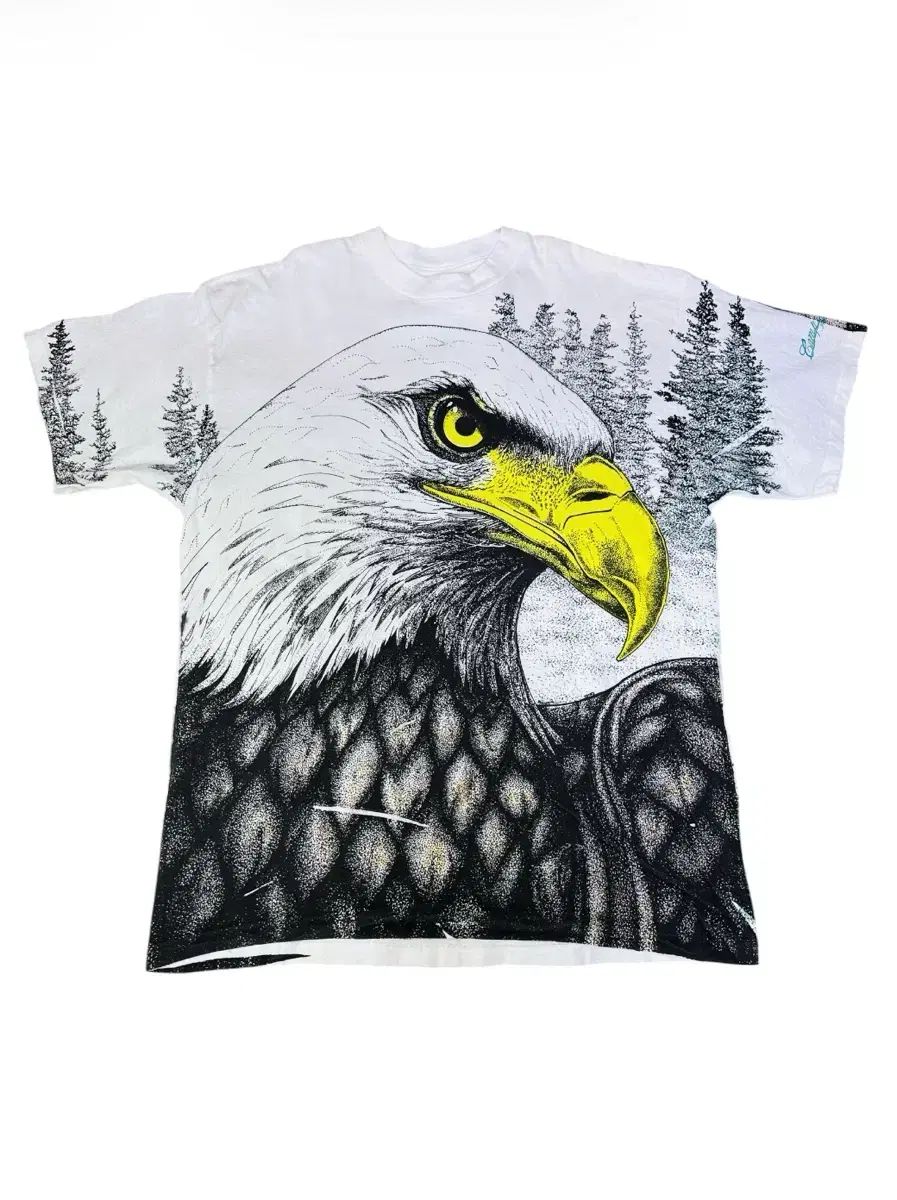 ヴィンテージ 90s アメリカンイーグル AOP Tシャツ XL