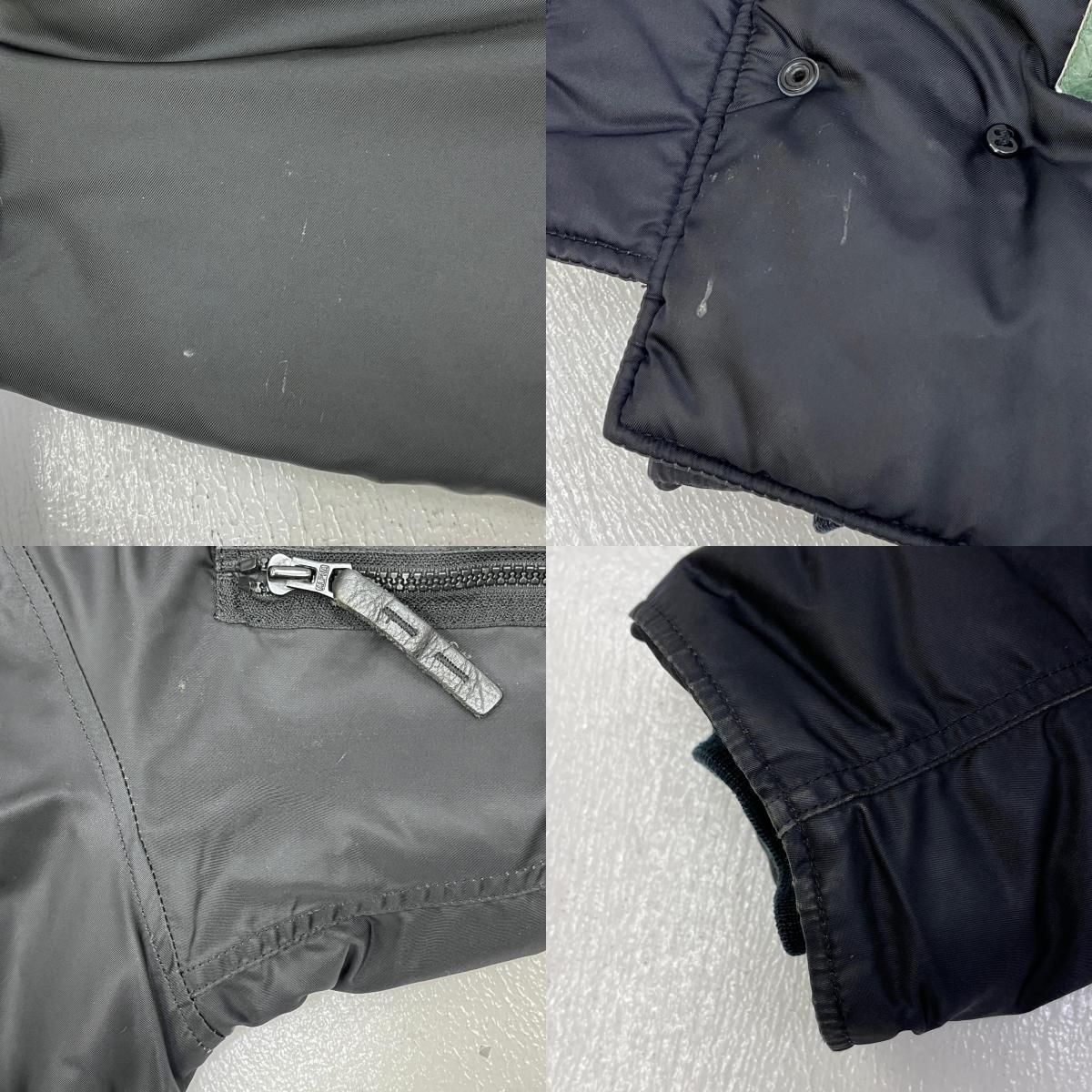 【加古川店】 中古 ALPHA | アルファ ミリタリーコート N-3B ブラック サイズ：M 【93】 加古川店】 中古 ALPHA | アルファ ミリタリーコート N-3B ブラック