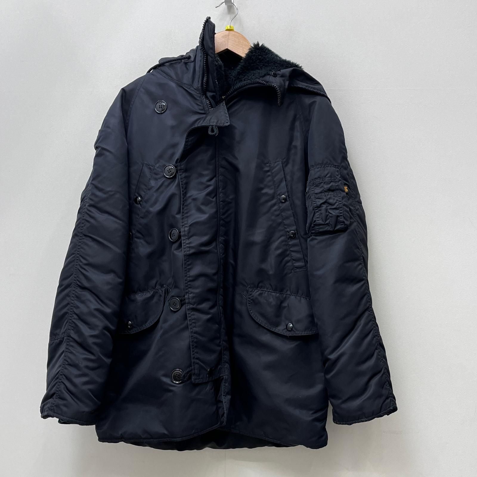 加古川店】 中古 ALPHA | アルファ ミリタリーコート N-3B ブラック