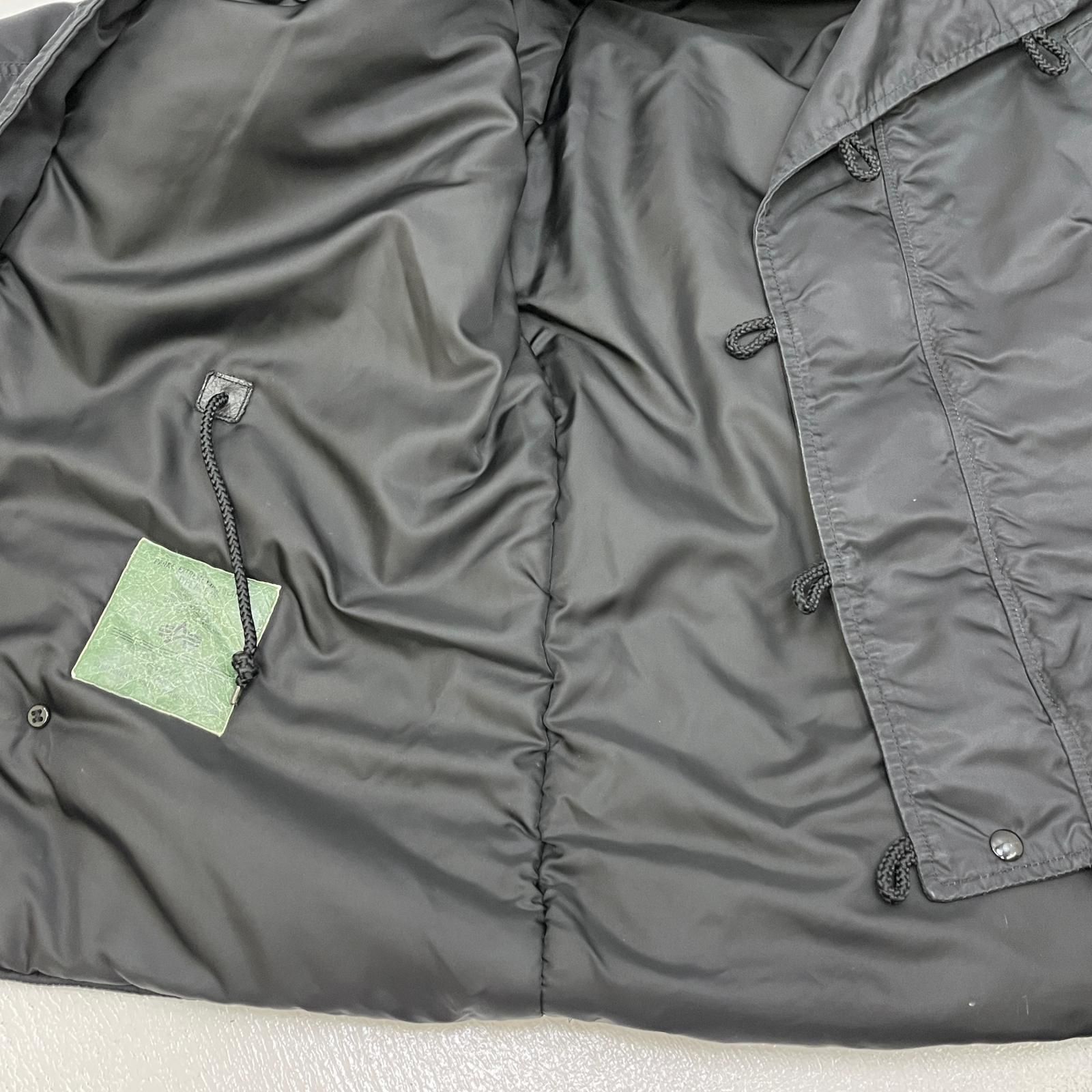 加古川店】 中古 ALPHA | アルファ ミリタリーコート N-3B ブラック