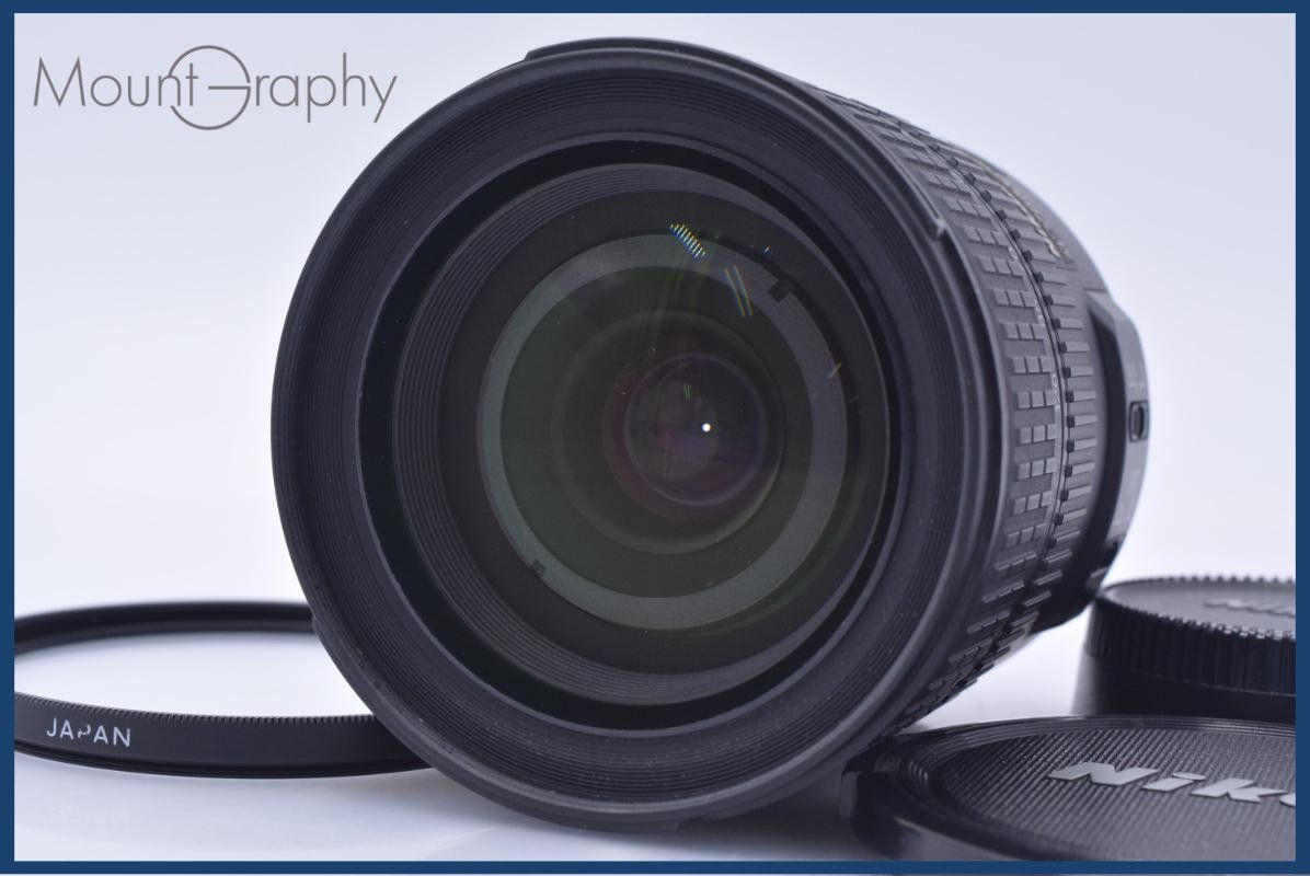 難あり ニコン Nikon ED AF-S NIKKOR 24-120mm F3.5-5.6 G VR 前後キャップ&レンズフィルター付 同梱無料 #my642