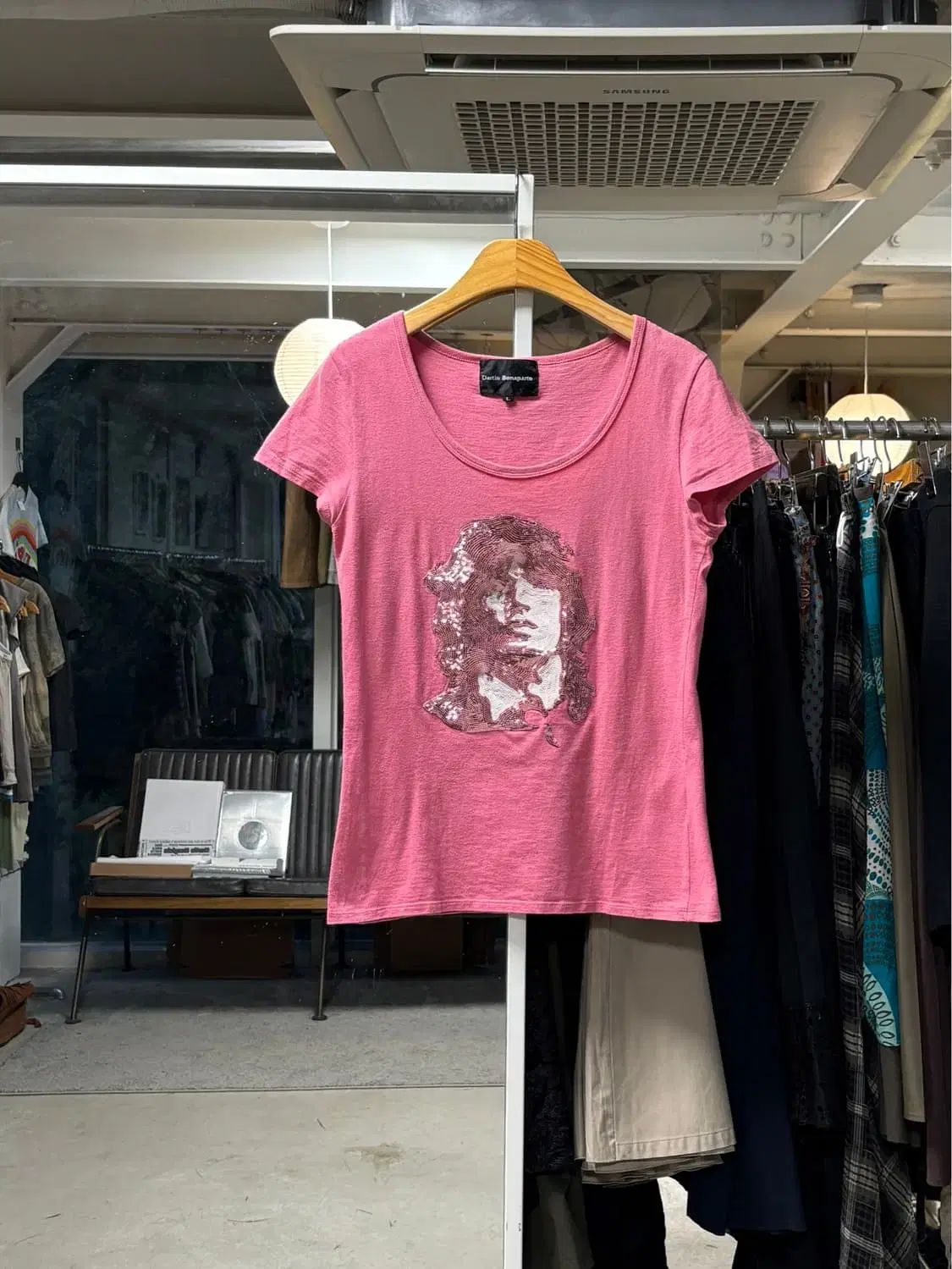 Dartin bonaparto スパンコール Tシャツ
