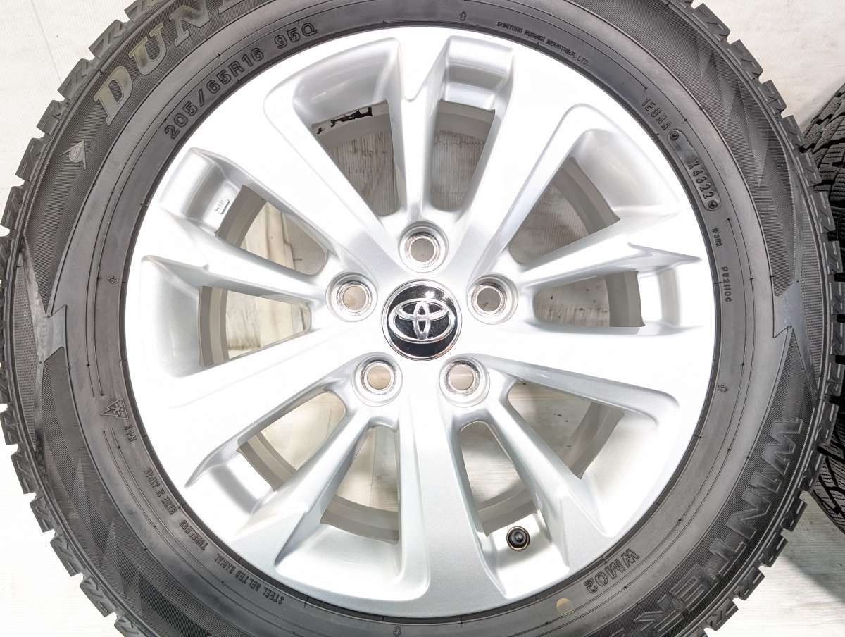 205/65R16 nダンロップ ウィンターマックス WM02 nトヨタ純正 n16x6.5