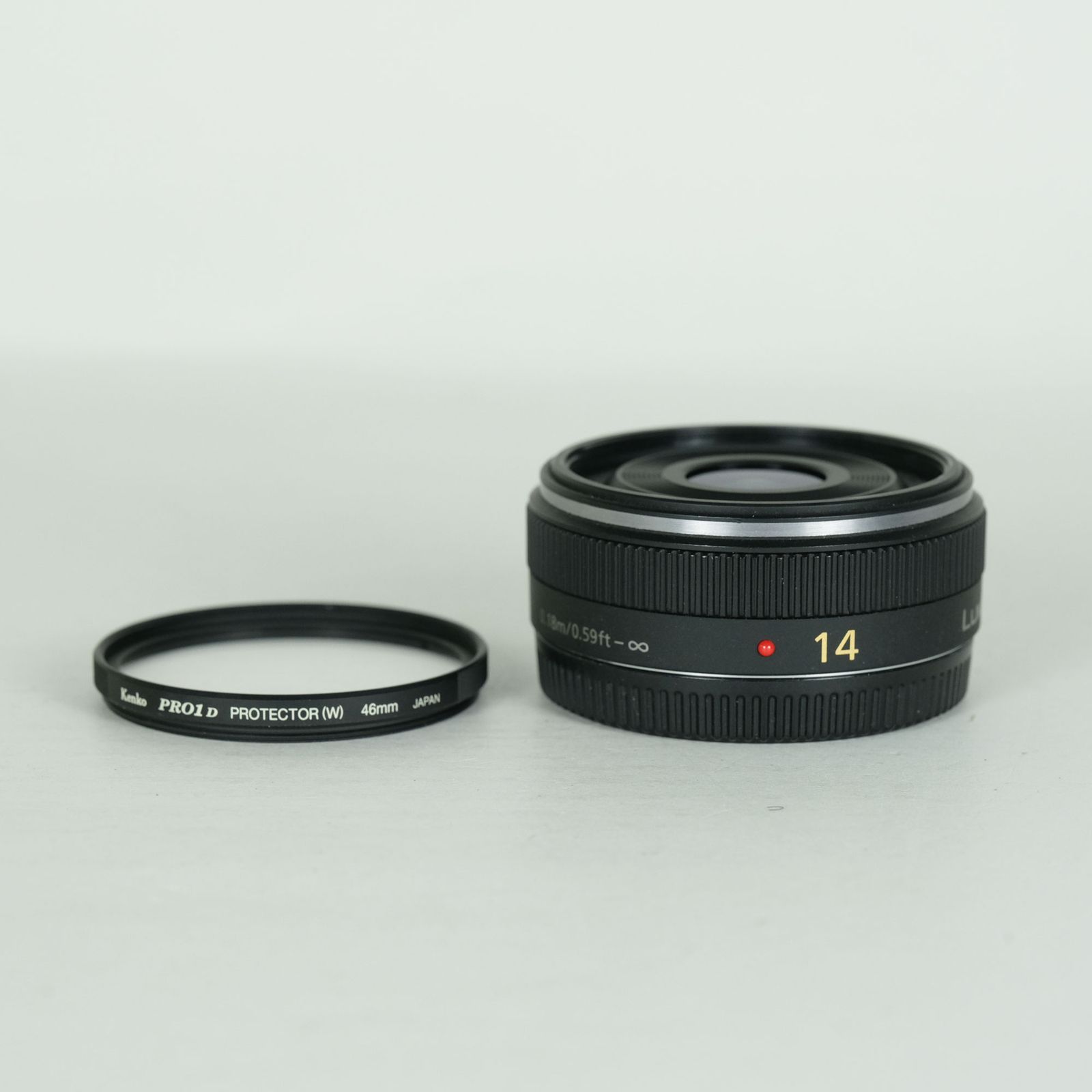 [美品 | フィルター付] Panasonic LUMIX G 14mm F2.5 ASPH. H-H014 | マイクロフォーサーズマウント