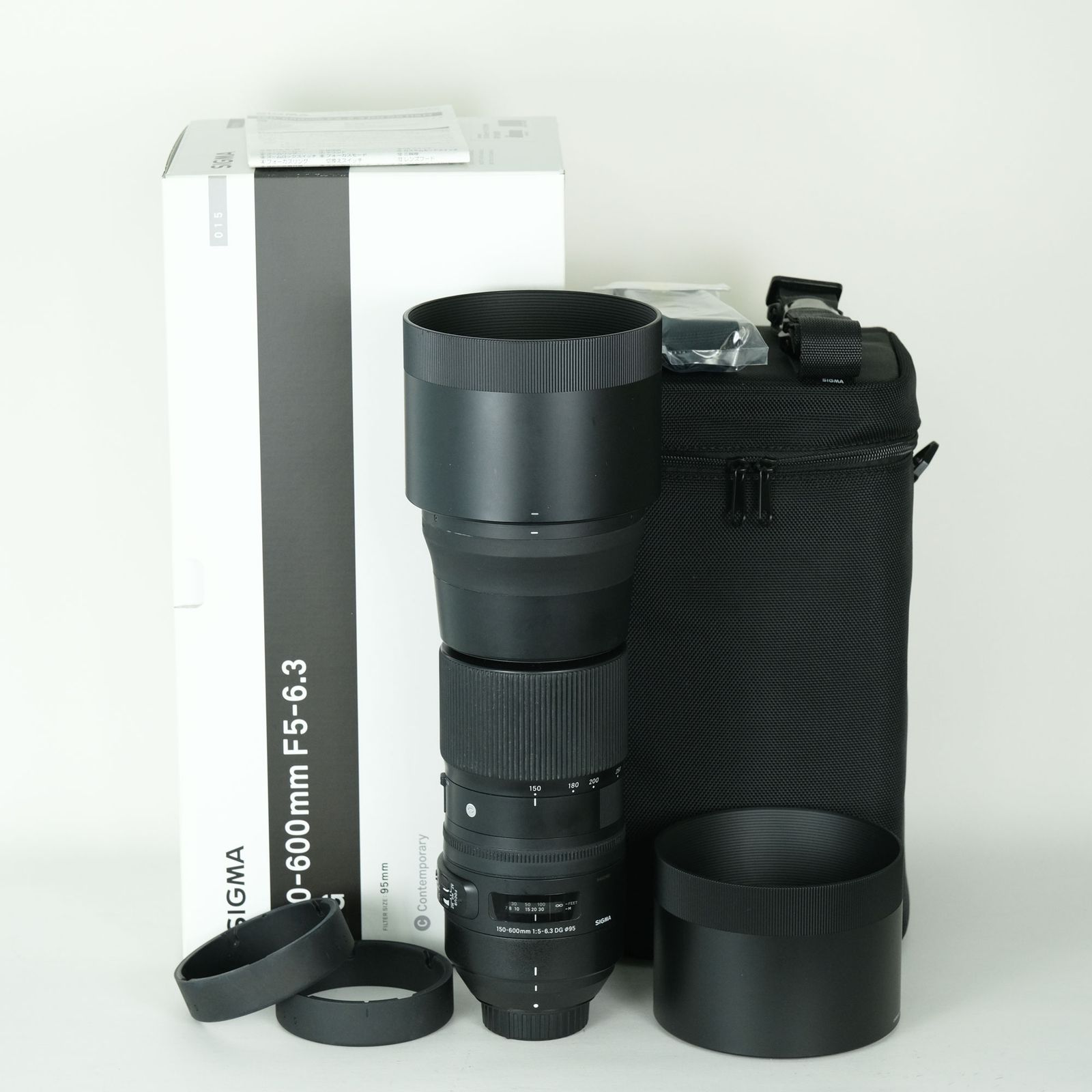 [並品] SIGMA 150-600mm F5-6.3 DG OS HSM｜Contemporary [ニコンF用] | Nikon Fマウント 59,400円