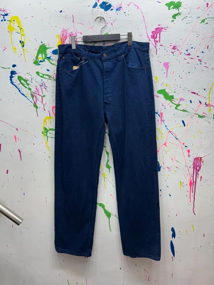 90s Made in USA リーバイス 501 デニムパンツ DARK Indigo W36 L32