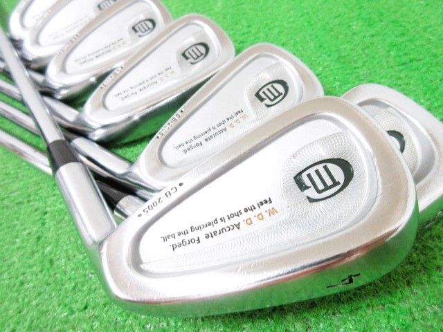 中古 三浦技研 MIURA CB-2005 アイアンセット 7本 #4-PW NS PRO 850GH R