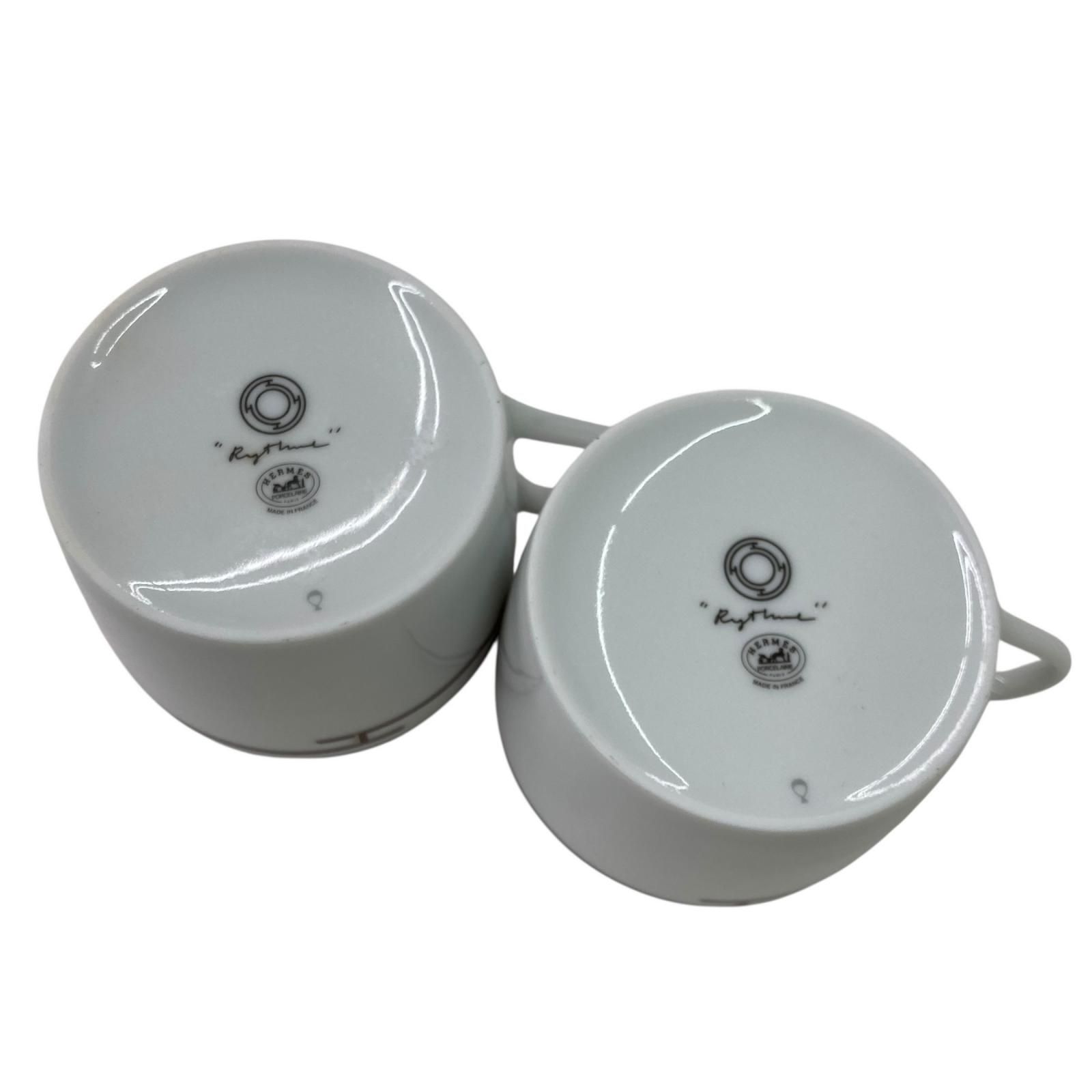186005 HERMES エルメス 食器 ティーカップソーサー - メルカリ
