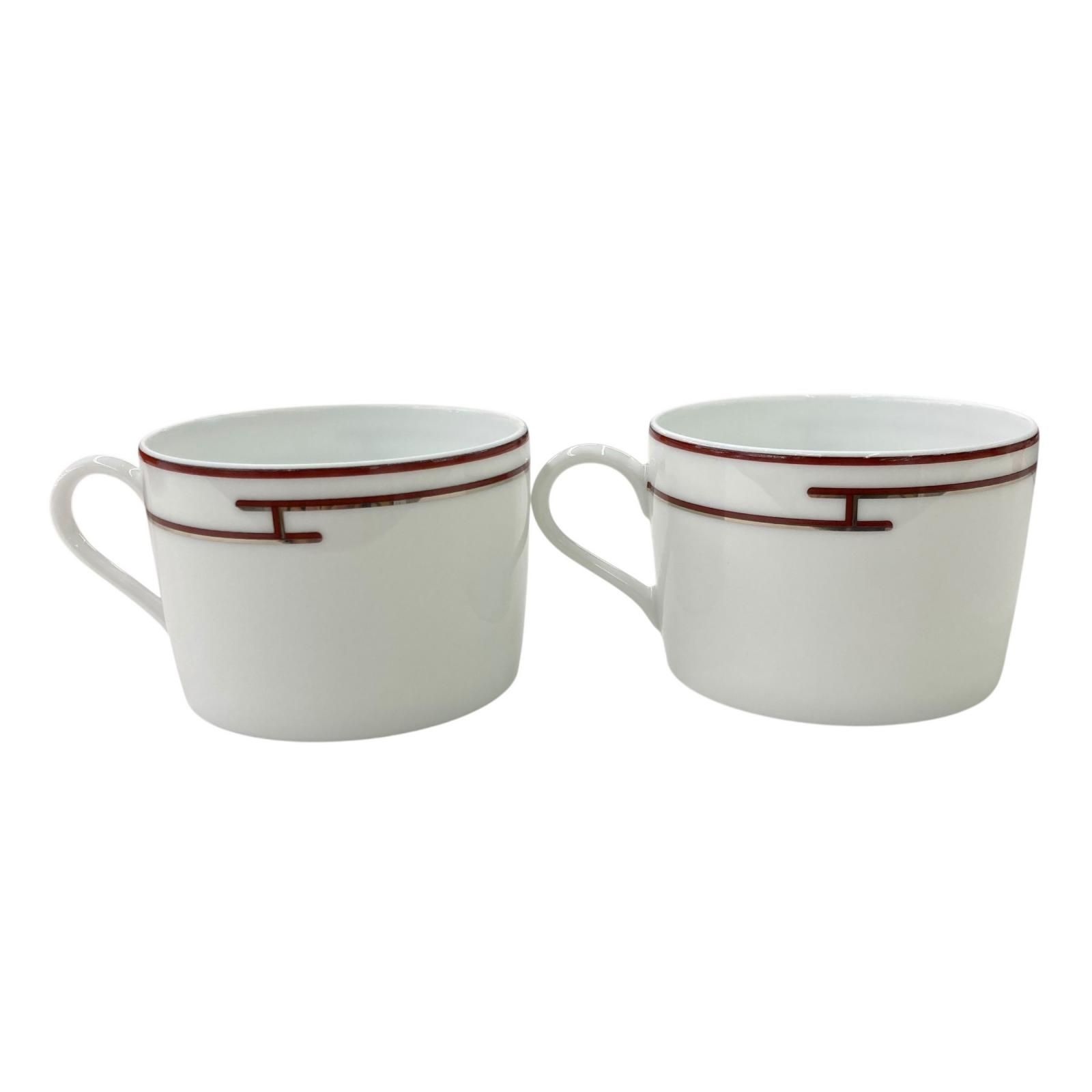 186005 HERMES エルメス 食器 ティーカップソーサー - メルカリ