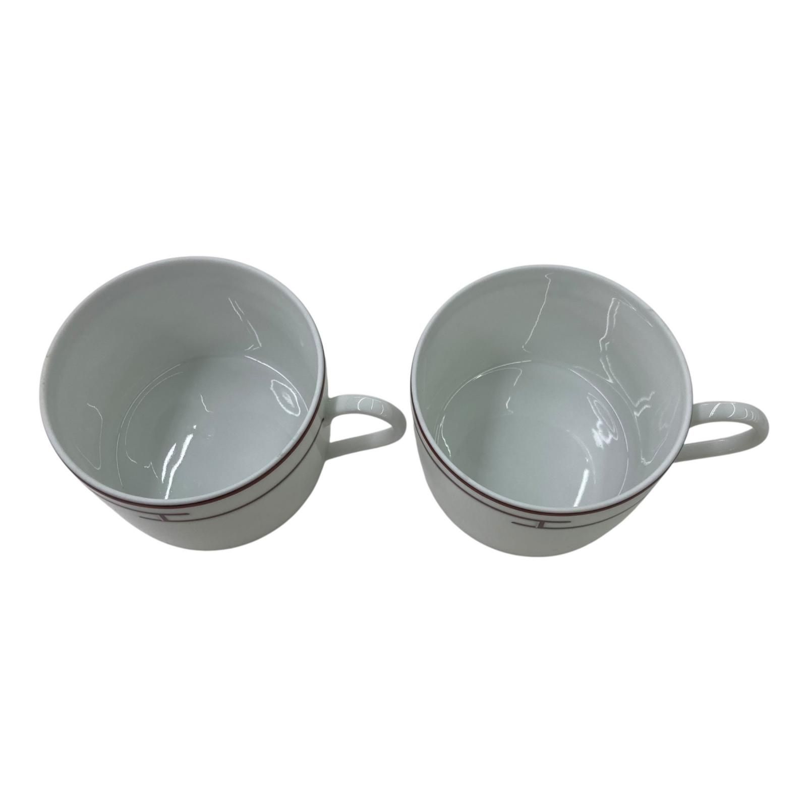 186005 HERMES エルメス 食器 ティーカップソーサー - メルカリ