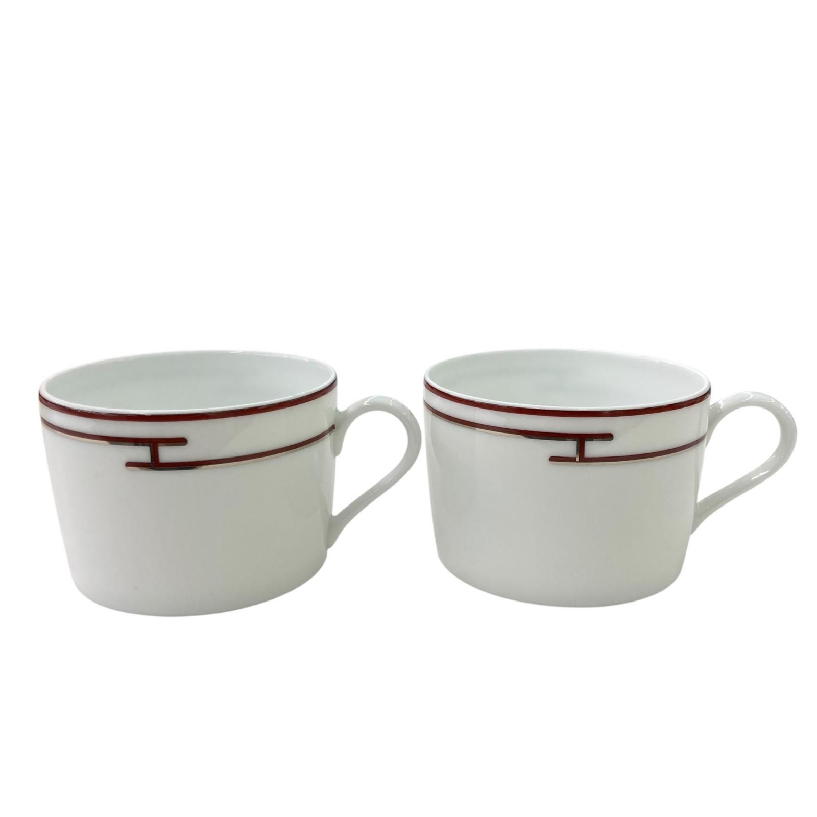 186005 HERMES エルメス 食器 ティーカップソーサー - メルカリ