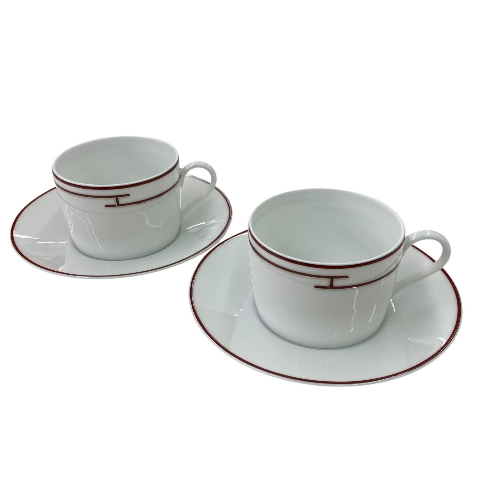 186005 HERMES エルメス 食器 ティーカップソーサー - メルカリ