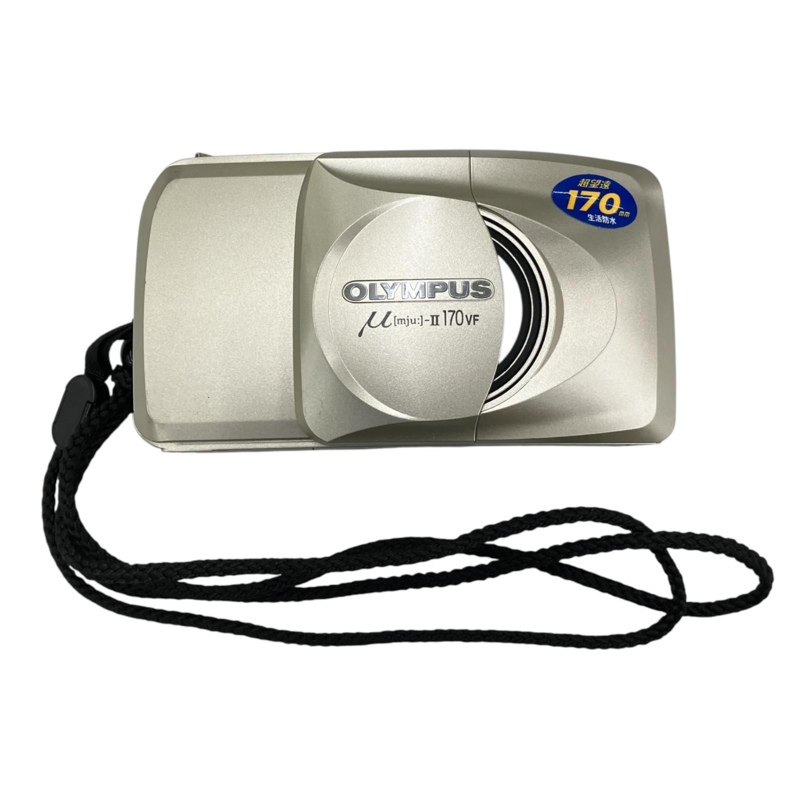186000 現状品 OLYMPUS オリンパス μ[mju:]-II 170VF フィルムカメラ