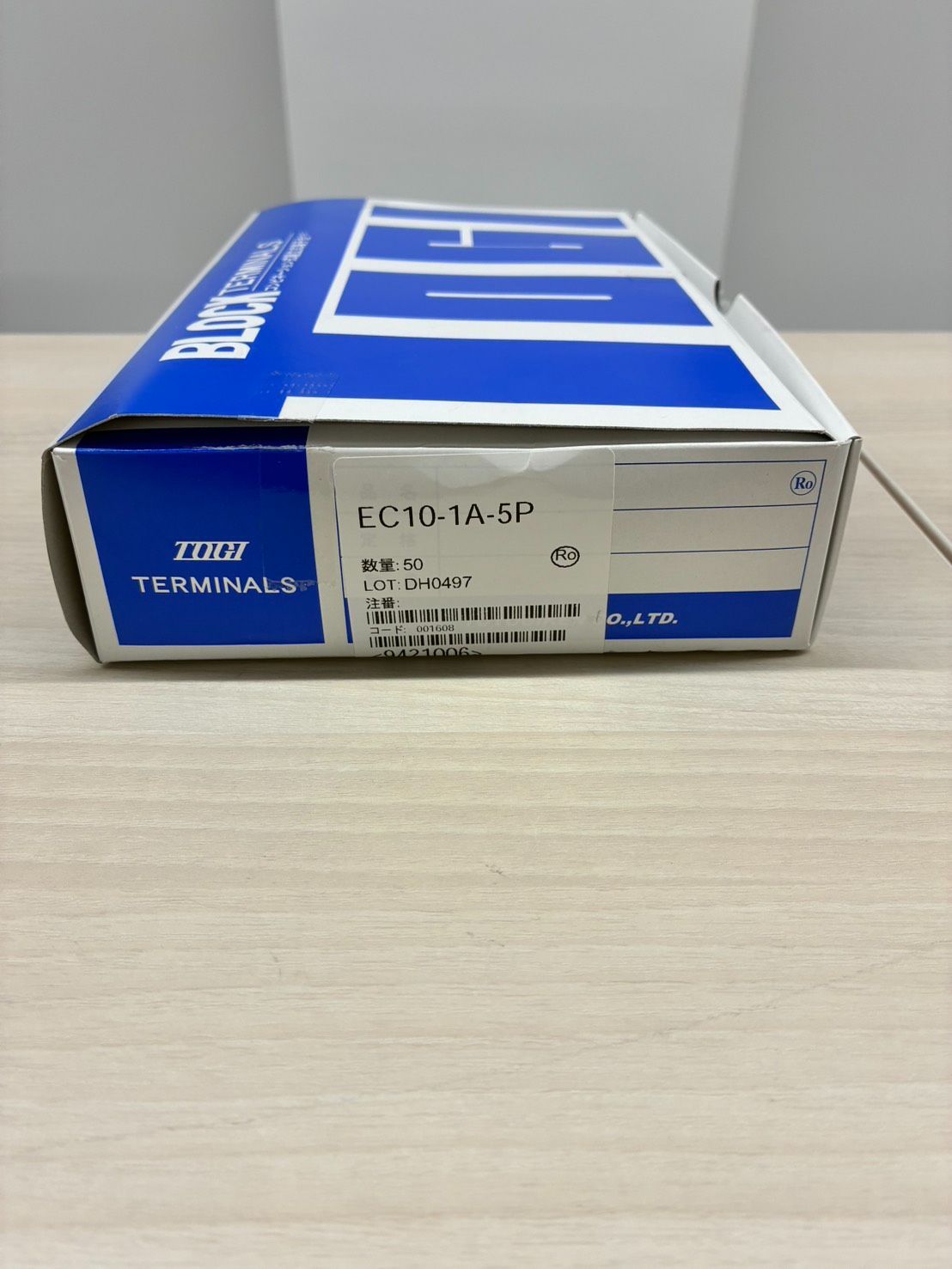 東洋技研　端子台 EC10-1A-5P (新品）　50個　1箱 7,000円