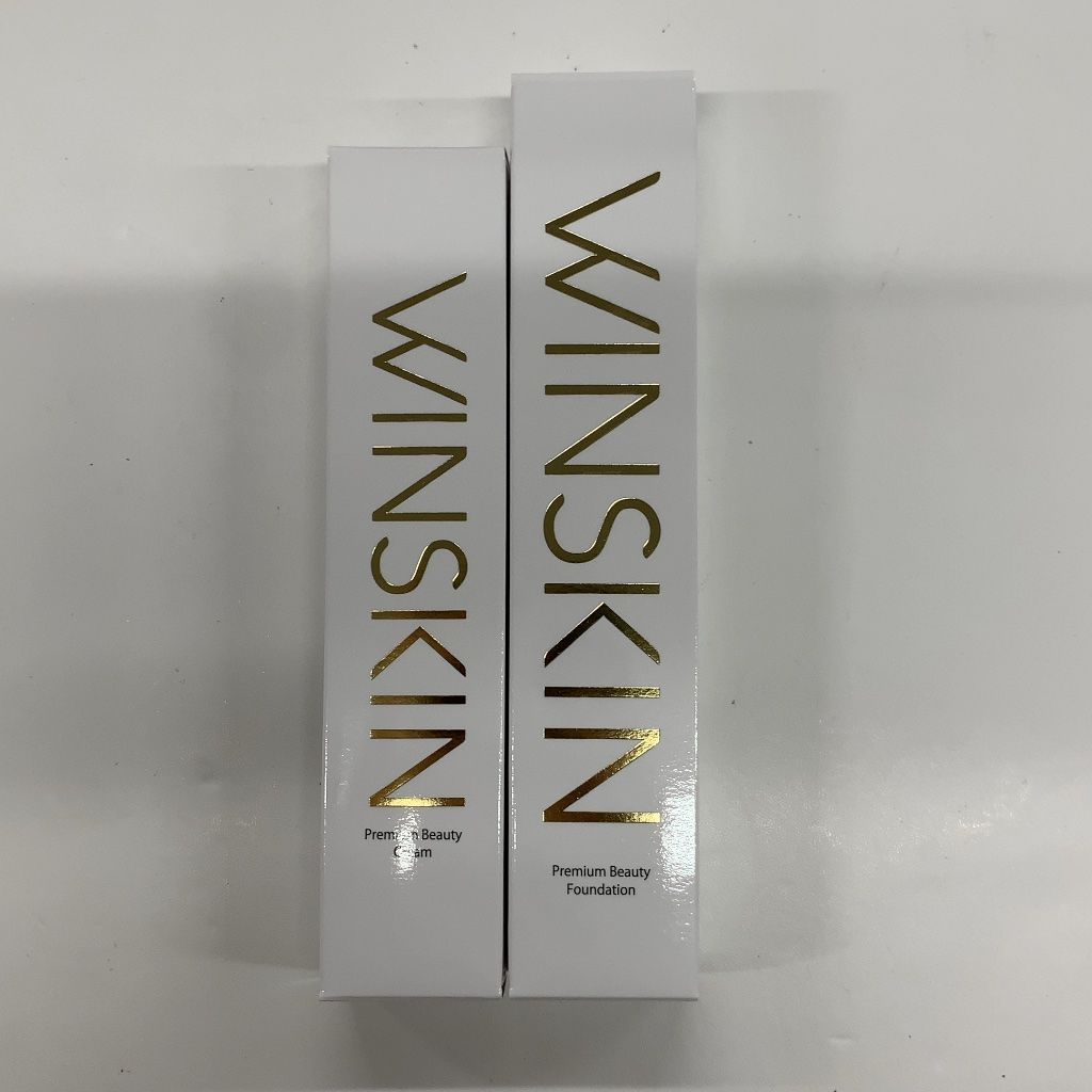 WINSKIN薬用ACクリーム&プレミアムファンデーション3点セット 【公式