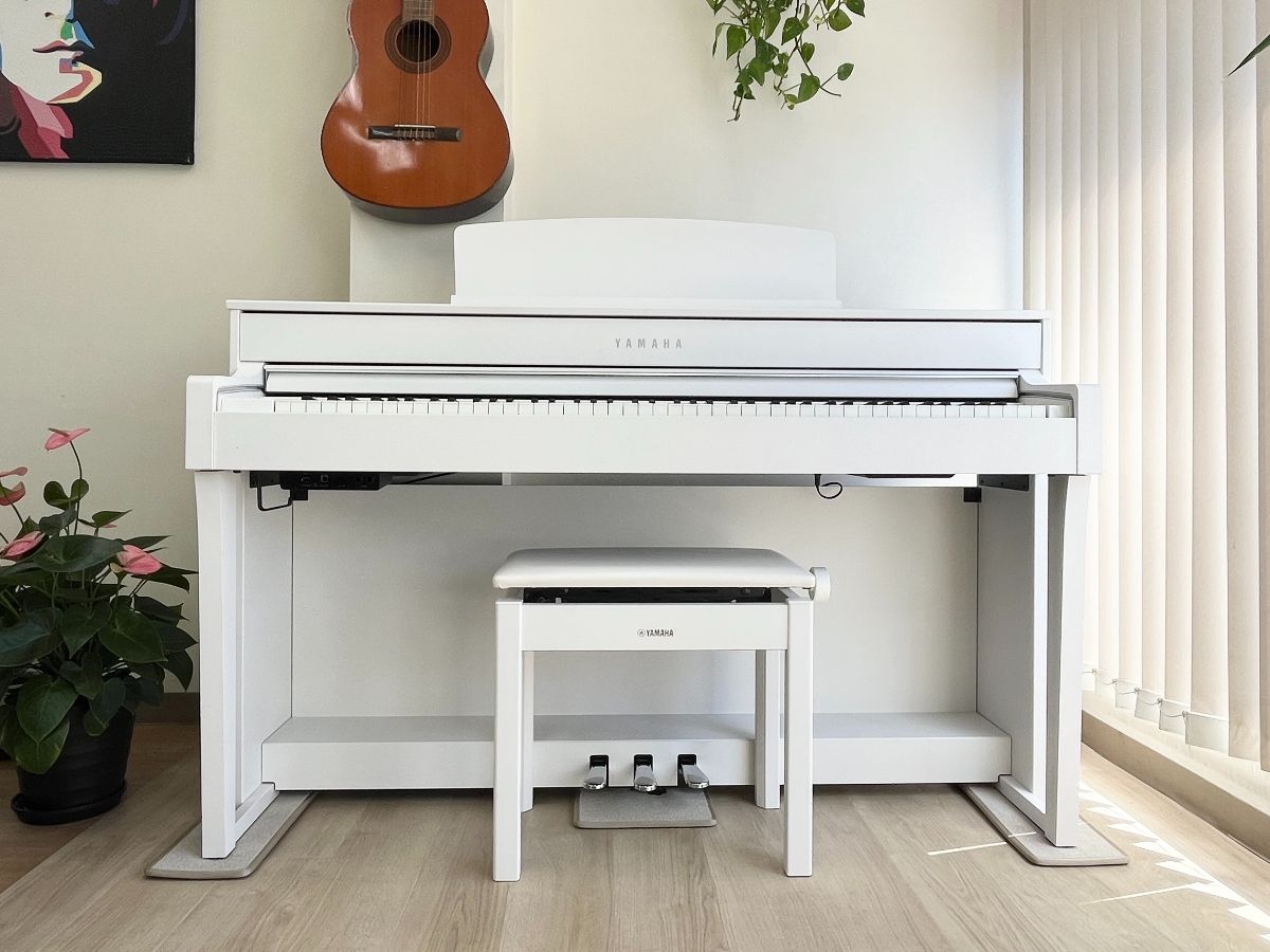 メンテナンス＆クリーニング済み】 ヤマハ SCLP-6450WH ホワイトウッド