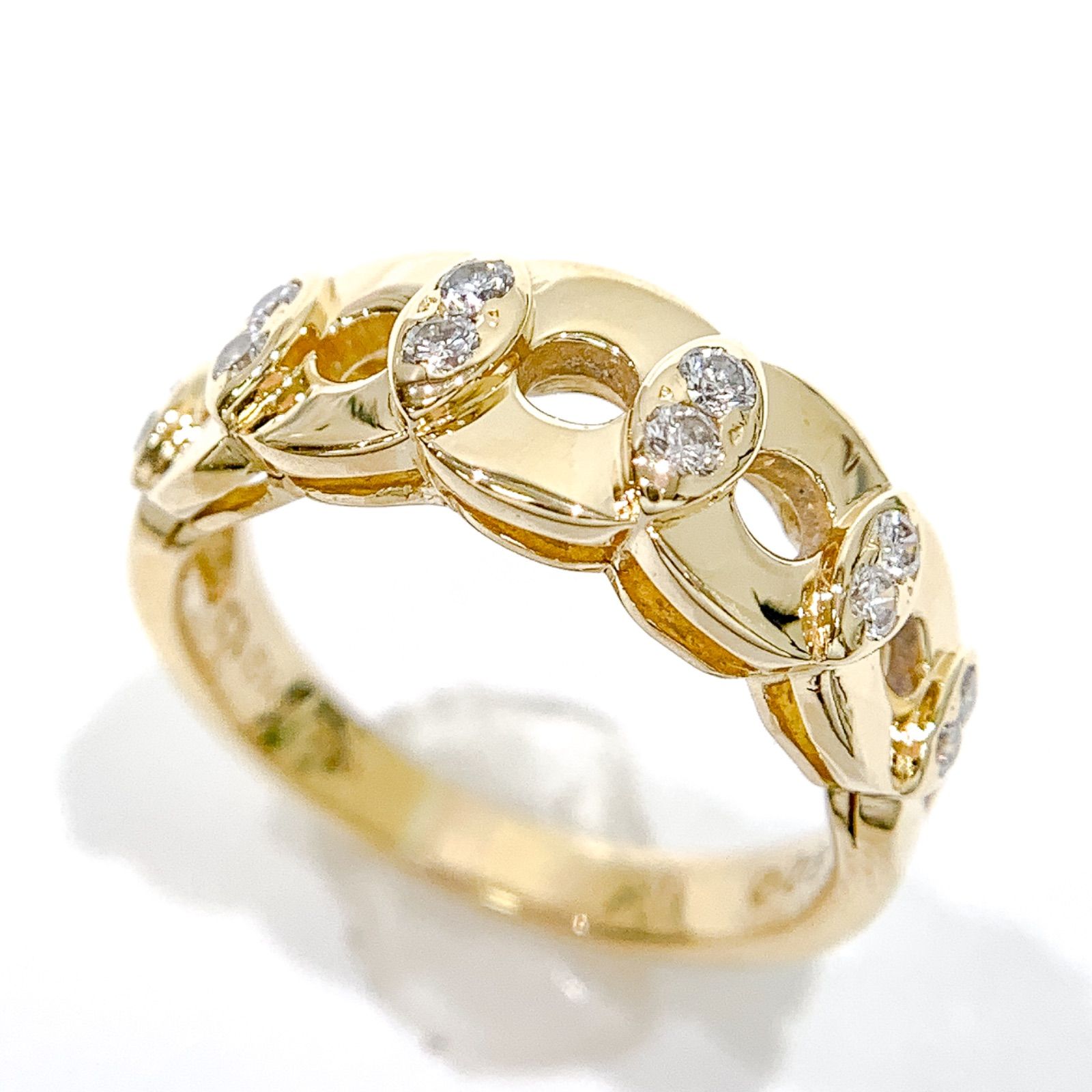 【中古】ディオール DIOR ダイヤモンド　リング K18YG イエローゴールド　750 97,625円