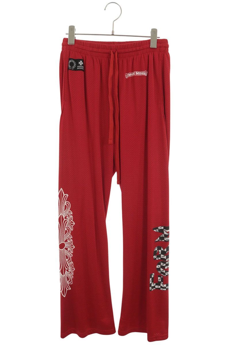 クロムハーツ MESH VARSITY PANTS MATTYBOYプリントメッシュロングパンツ メンズ S 108,610円