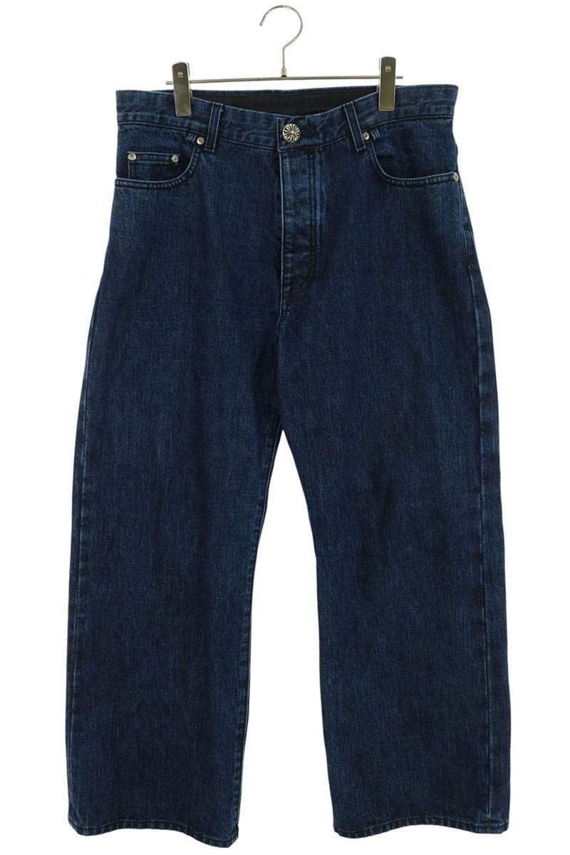 クロムハーツ KS FIT DENIM PANTS ワイドウォッシュドデニムパンツ メンズ 32インチ