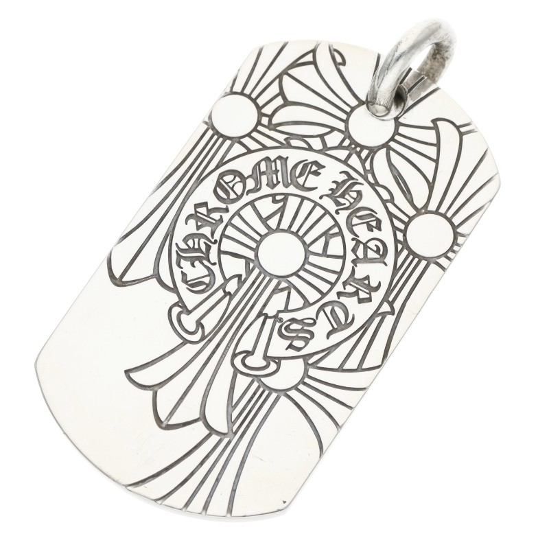 クロムハーツ D/TAG LRG GOD BLESS/ゴットブレスドッグタグ ラージドッグタグネックレストップ メンズ 93,044円