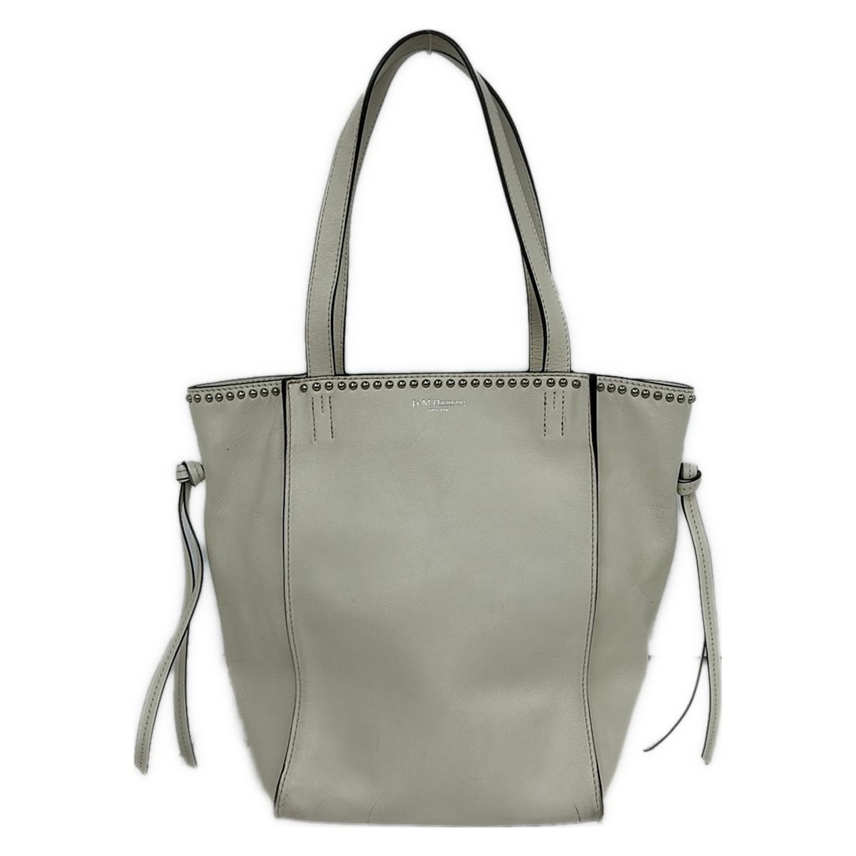 J&MDavidson(ジェイ&エムデヴィッドソン) トートバッグ ベルミニ アイボリー レザー
