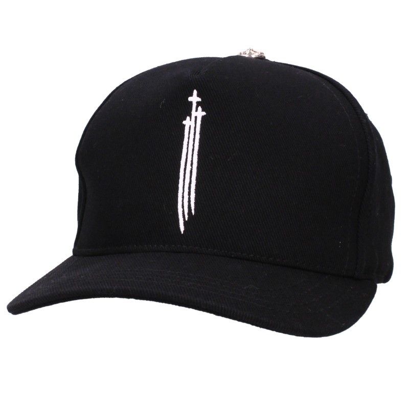 クロムハーツ BASEBALL TRUCKER/ベースボールトラッカー RS3クロスベースボールキャップ帽子 メンズ ONE SIZE