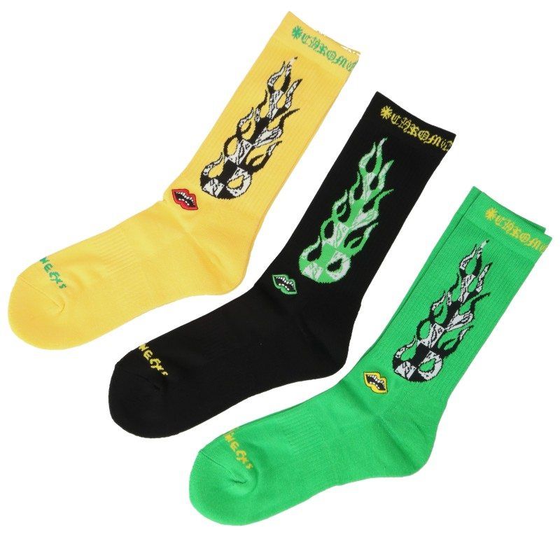 クロムハーツ SOCKS FOTI 3PK CHOMPERチョンパー3パックソックス メンズ M 35,789円